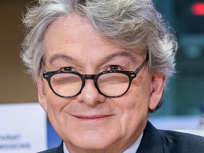 Échange entre François Asselin et le Commissaire européen Thierry Breton